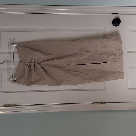 Zara Size M Long Tan Skirt - Picture 3 of 5